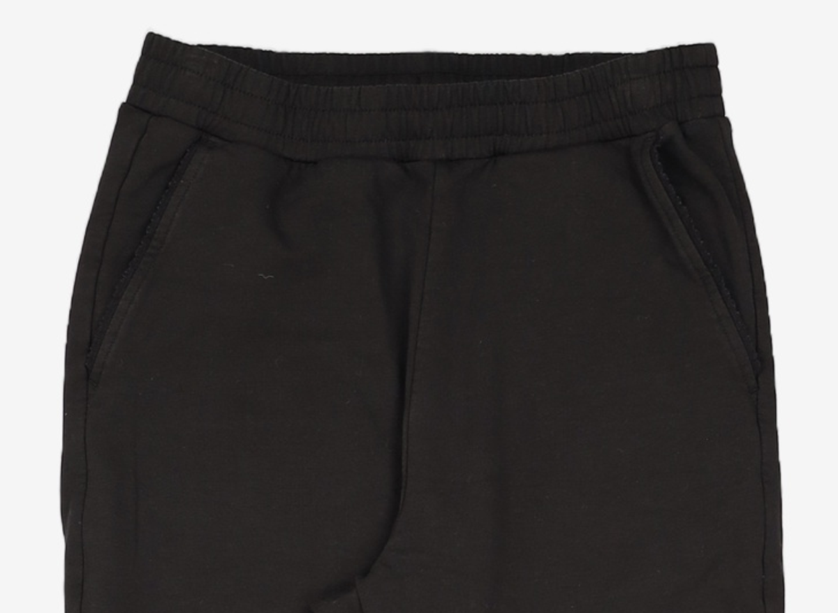 마리떼 프랑소와 저버(MARITHÉ + FRANҪOIS GIRBAUD) W LACE POINT BOOTS CUT SWEAT PANTS black S