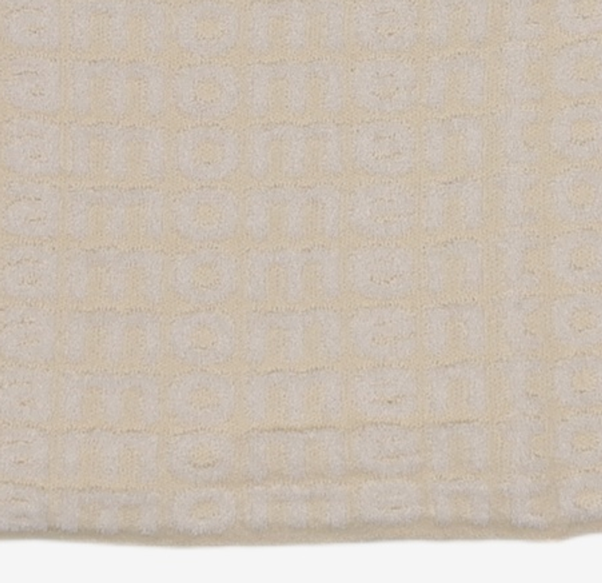 아모멘토(AMOMENTO) BOUCLE LOGO TOP_CREAM 0