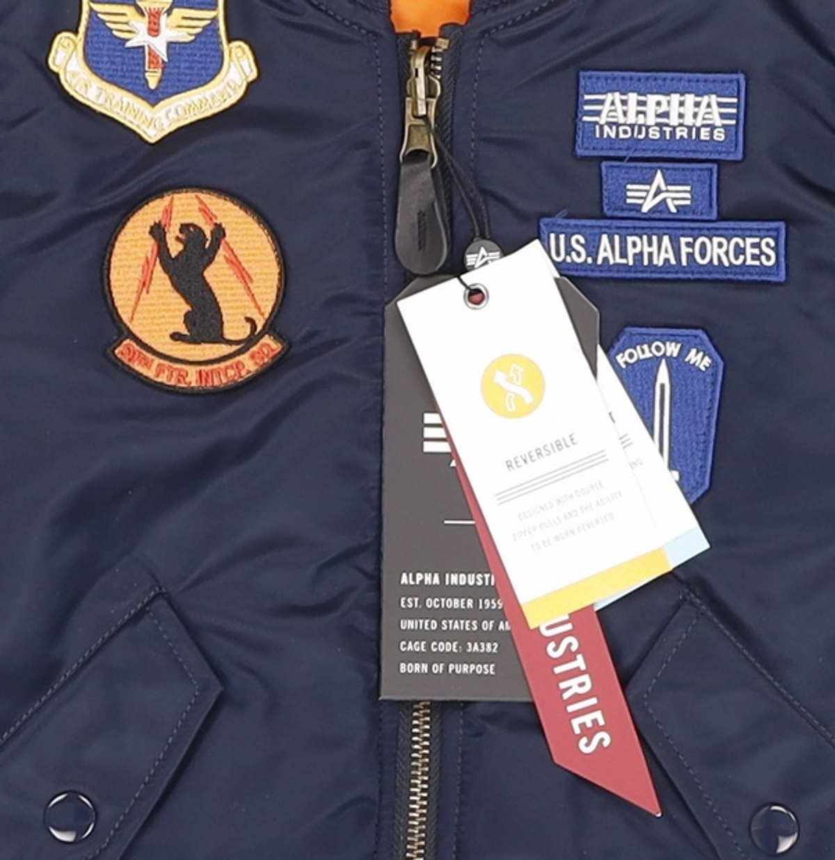 알파 인더스트리 키즈(ALPHA INDUSTRIES KIDS) 점퍼/재킷 4T