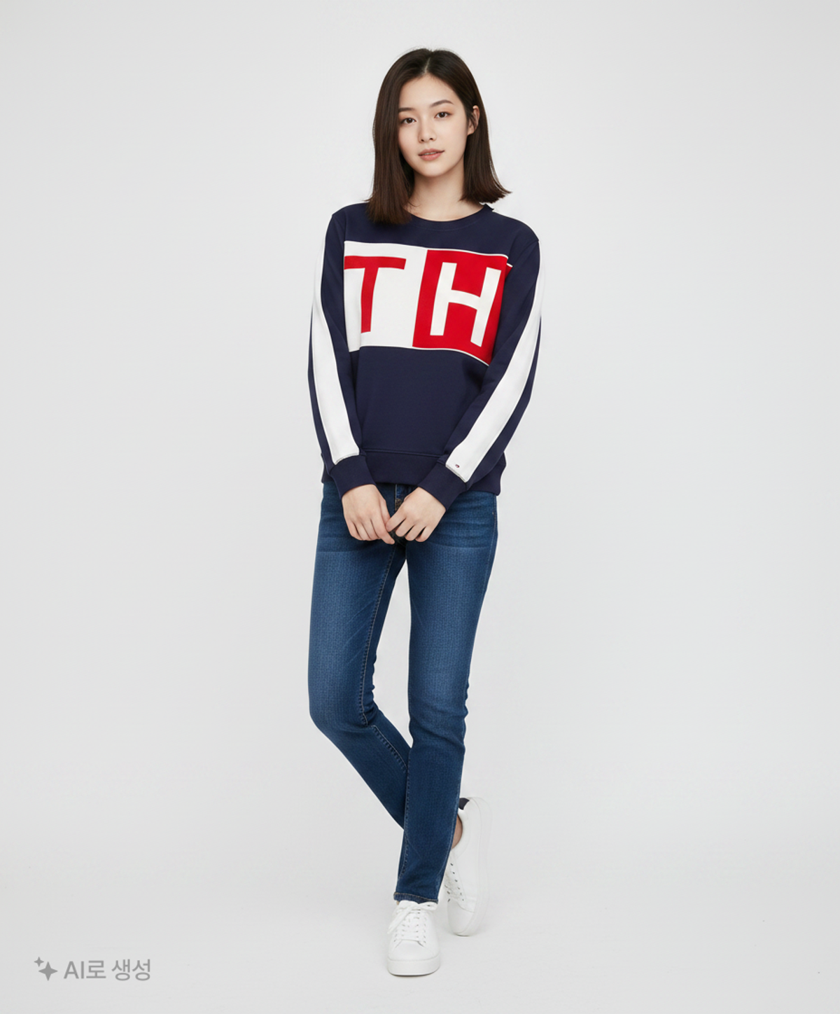 타미힐피거(TOMMY HILFIGER) 맨투맨/스웨트셔츠 M