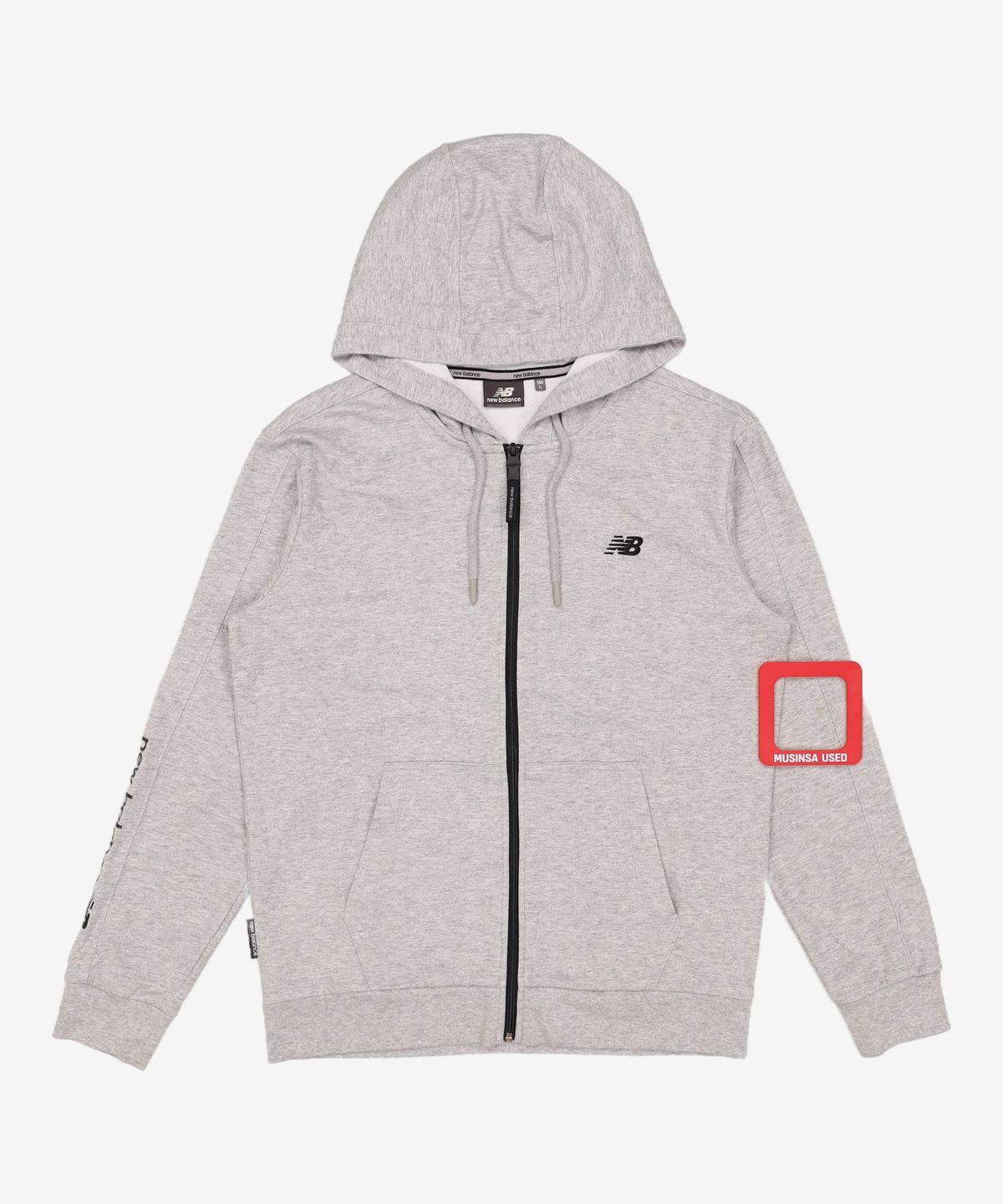 뉴발란스(NEW BALANCE) 후드 집업 100