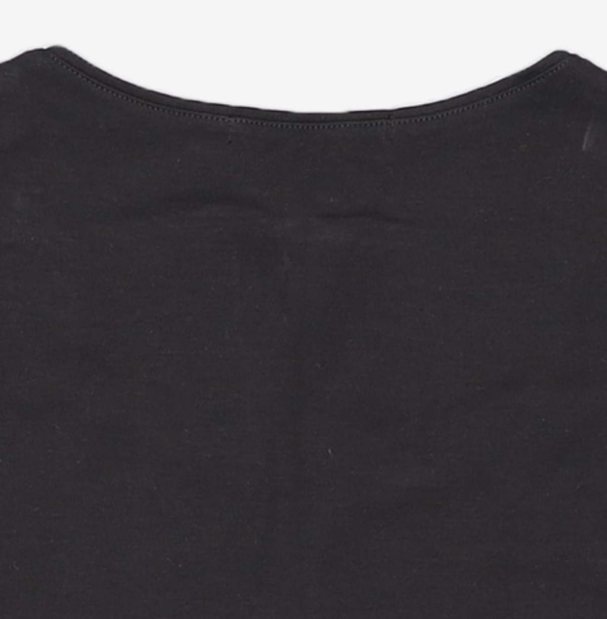 미쏘(MIXXO) 넥변형 크롭 티셔츠 MIWHWB512G S