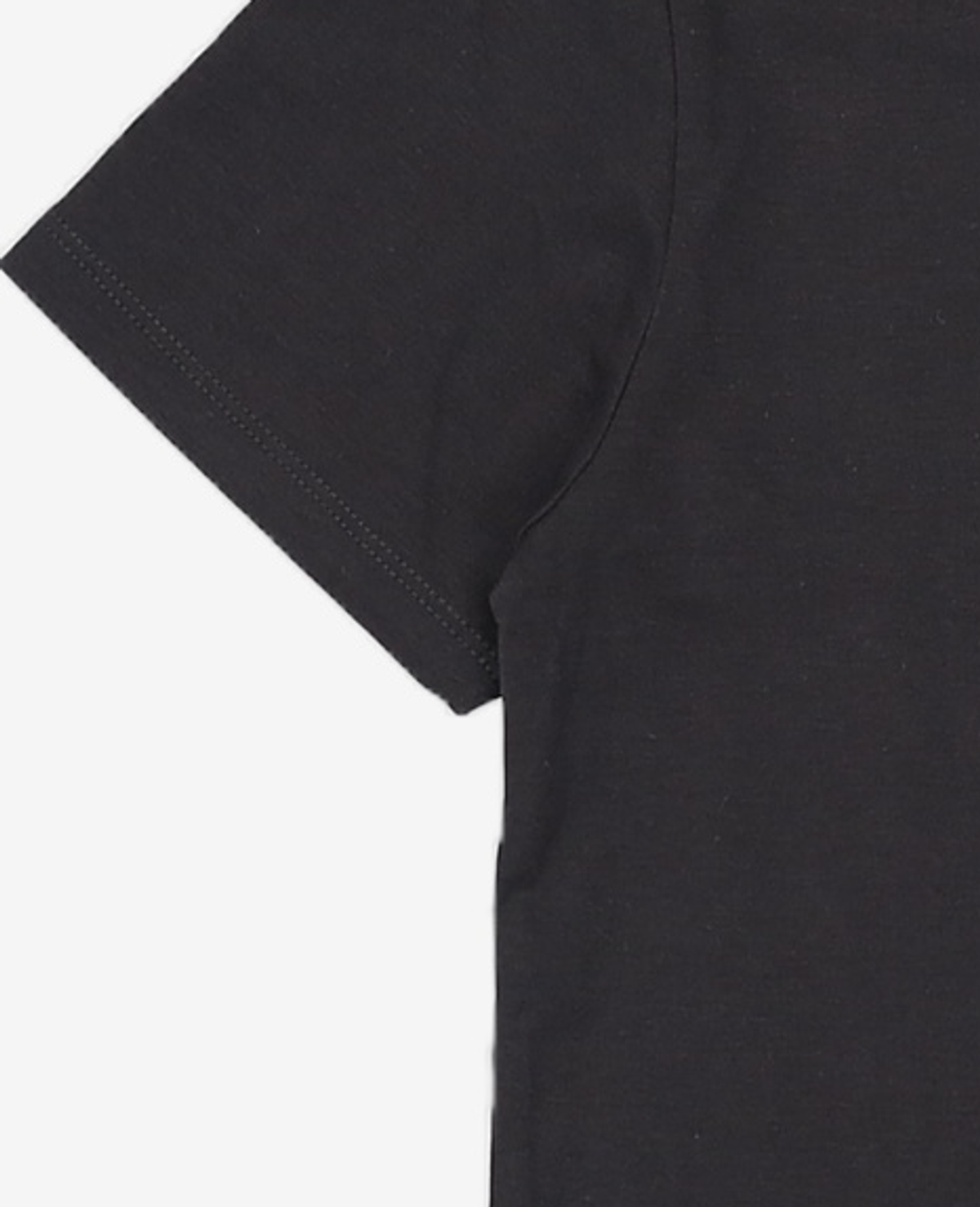 미쏘(MIXXO) 넥변형 크롭 티셔츠 MIWHWB512G S