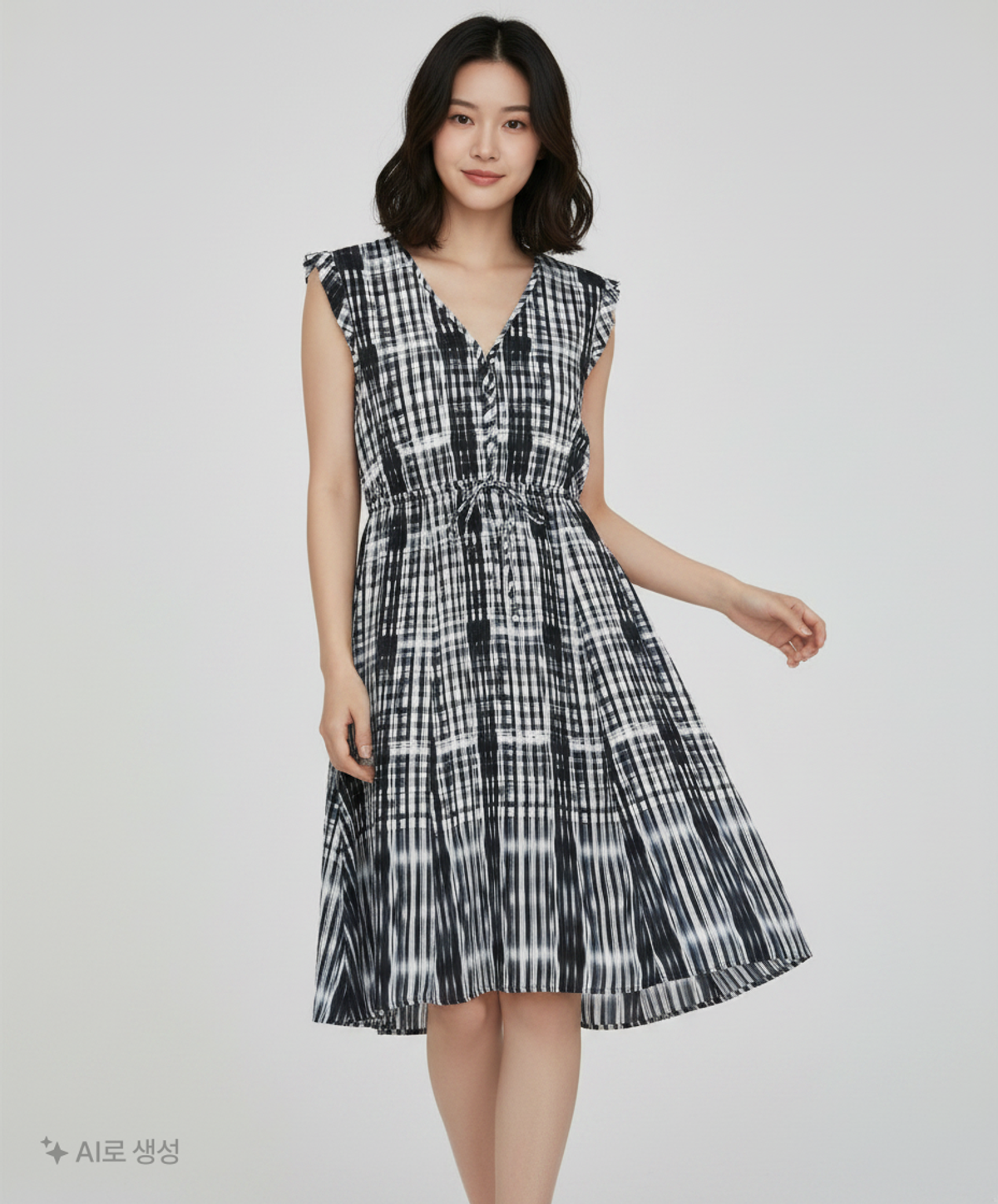꼼뜨와데 꼬또니에(Comptoir Des Cotonniers) 미디 원피스 XS