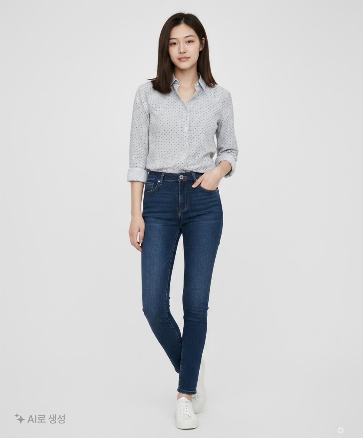 빈폴(BEAN POLE) 피케/카라 티셔츠 90