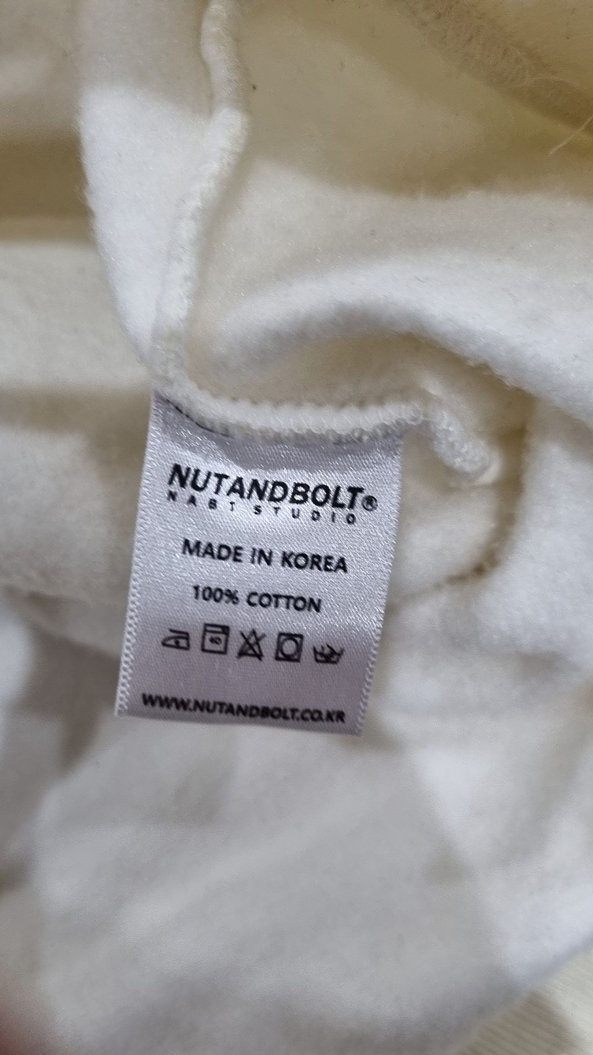 너트앤볼트(NUTANDBOLT) 후드 티셔츠