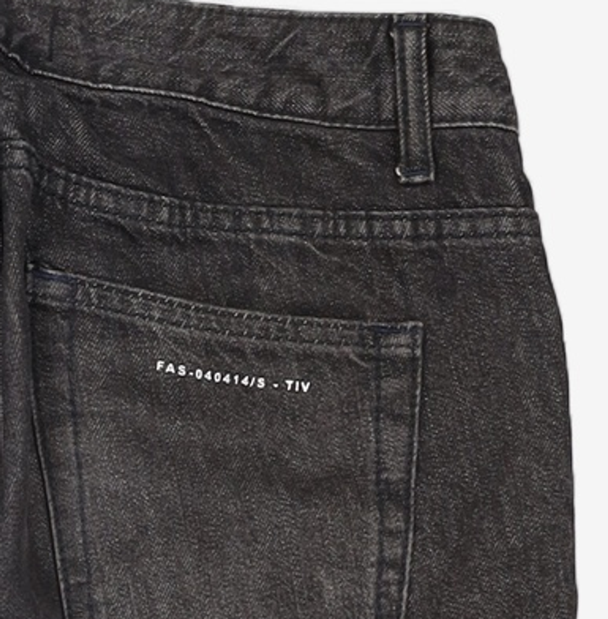 페이탈리즘(FATALISM) EVENT #0186 Heritage black mannish crop fit 46