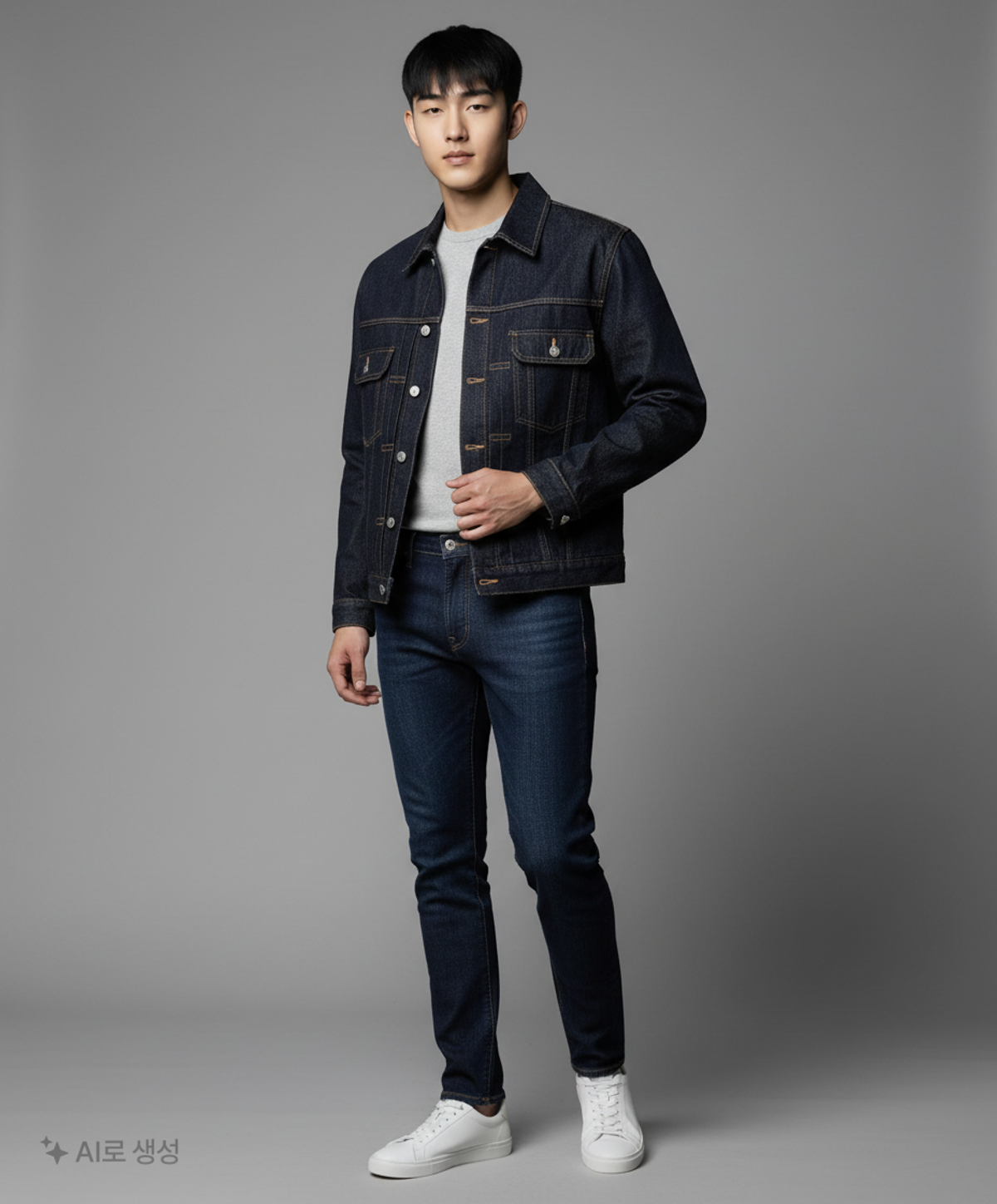 스파오(SPAO) 데님/트러커 재킷 XL