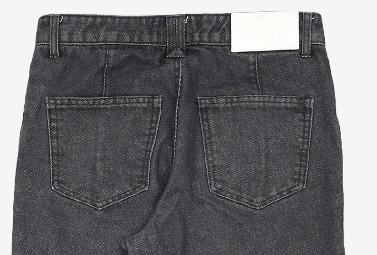 데케트(DECET) Dawn Semi Flared Jeans DCPT044BlackA 30