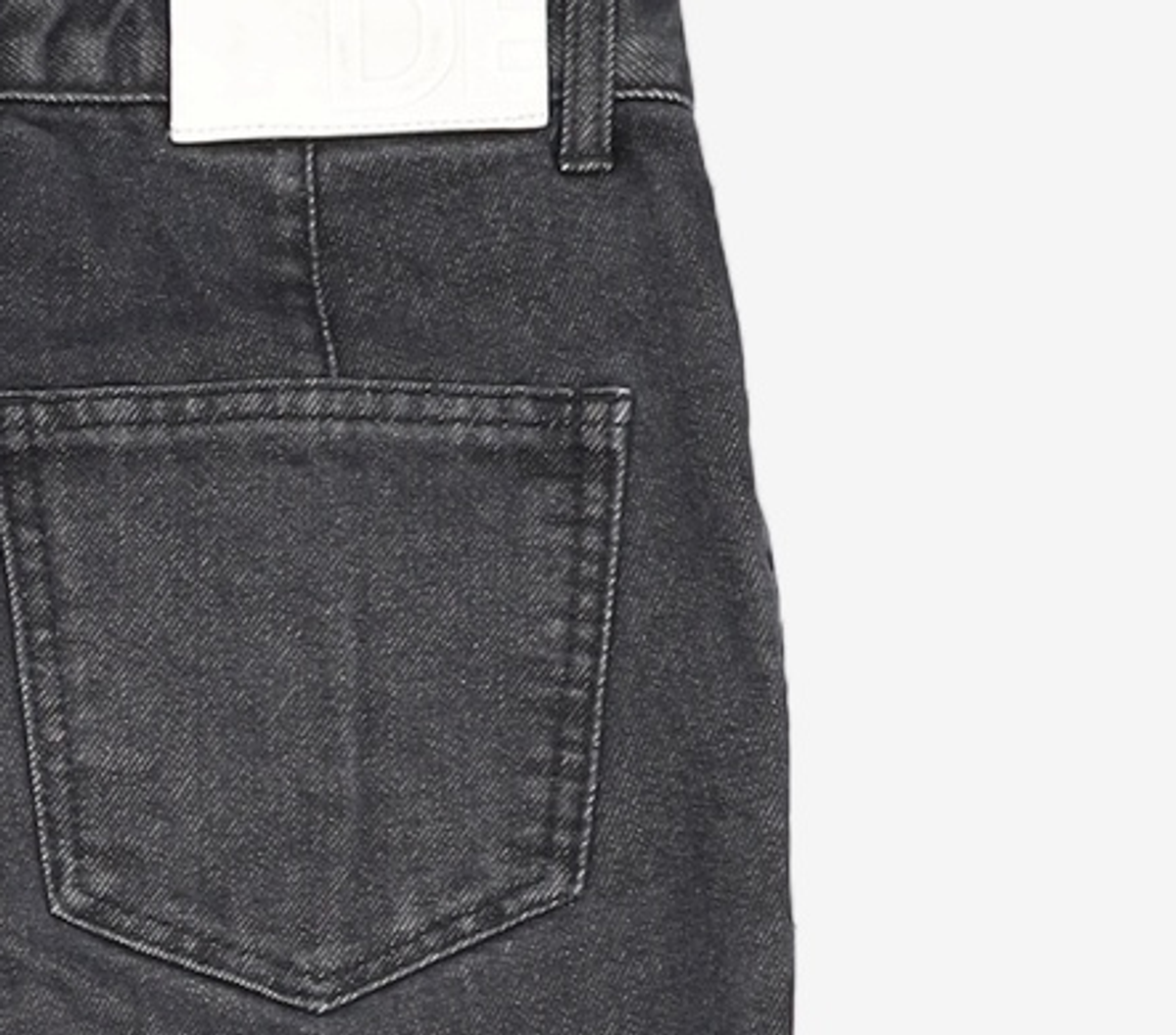 데케트(DECET) Dawn Semi Flared Jeans DCPT044BlackA 30