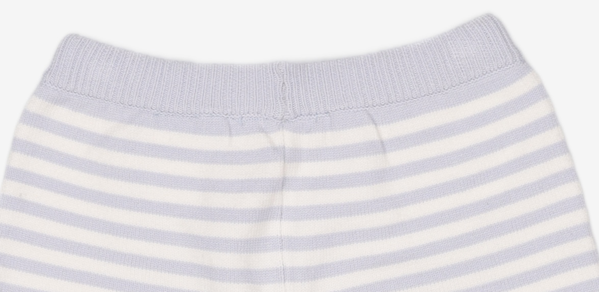 기준(KIJUN) Stripe Knit Cardigan Sky Blue S