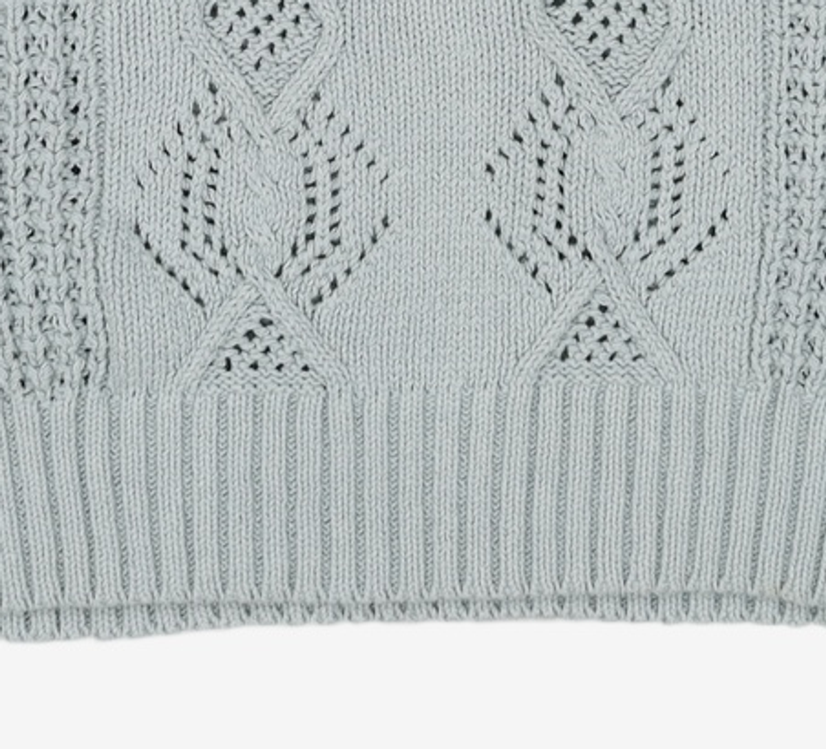 메인부스(MAINBOOTH) Neutral Punching Sweater(CLOUD BLUE) L