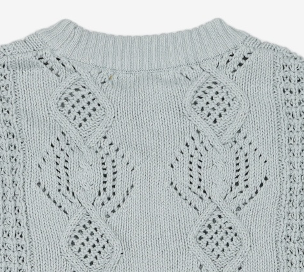 메인부스(MAINBOOTH) Neutral Punching Sweater(CLOUD BLUE) L