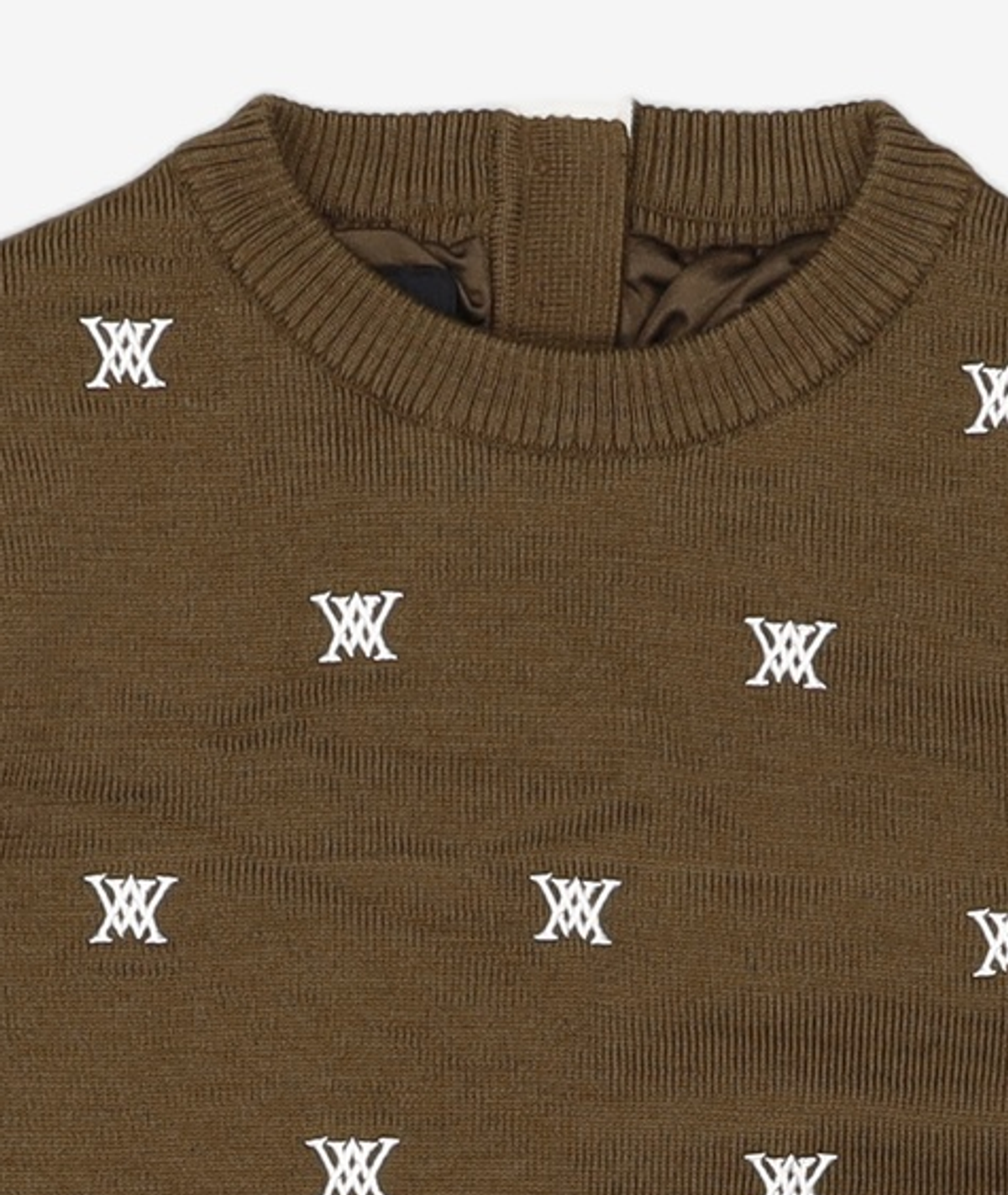 어뉴골프(ANEW GOLF) 여성 EMBROIDERY PULLOVER 스웨터 AGCWWKN01_KH 85