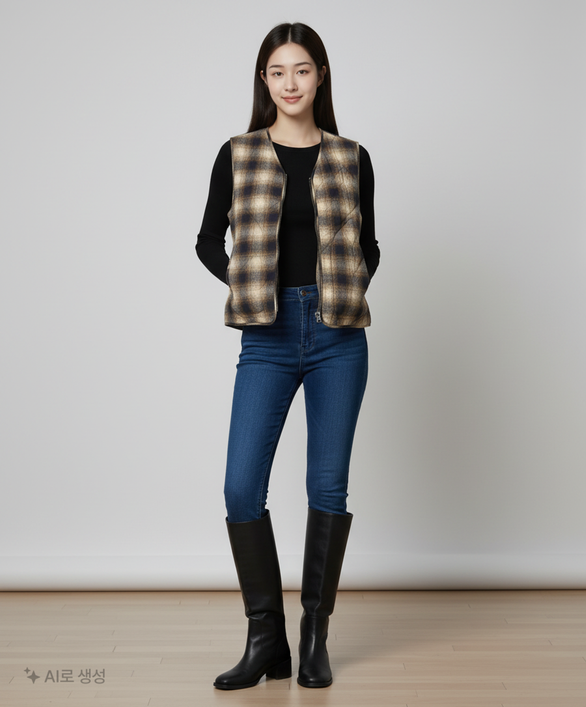 에이치앤엠(H&M) 패딩 베스트 S