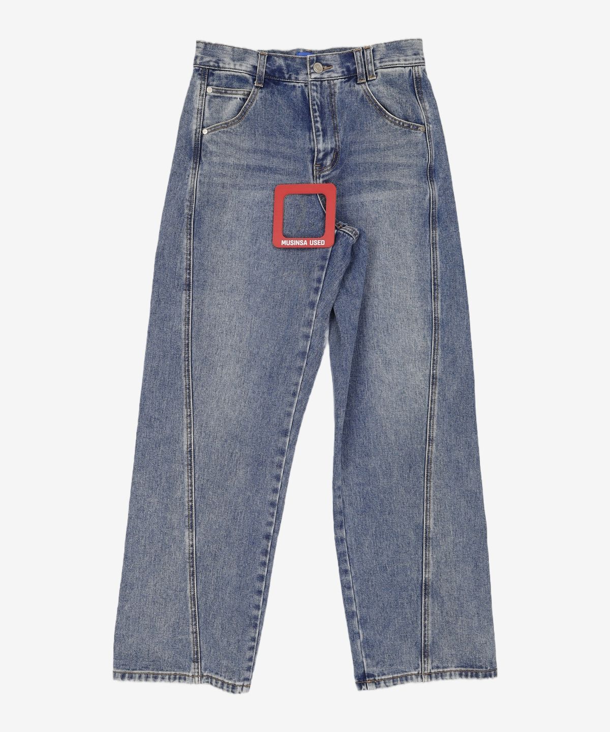 데케트(DECET) Curved Wide Jeans DCPT033Blue 28
