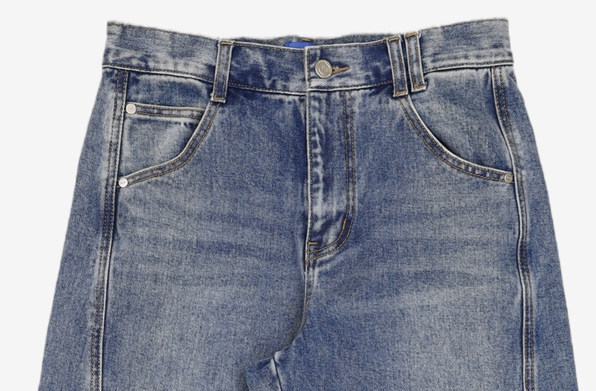 데케트(DECET) Curved Wide Jeans DCPT033Blue 28