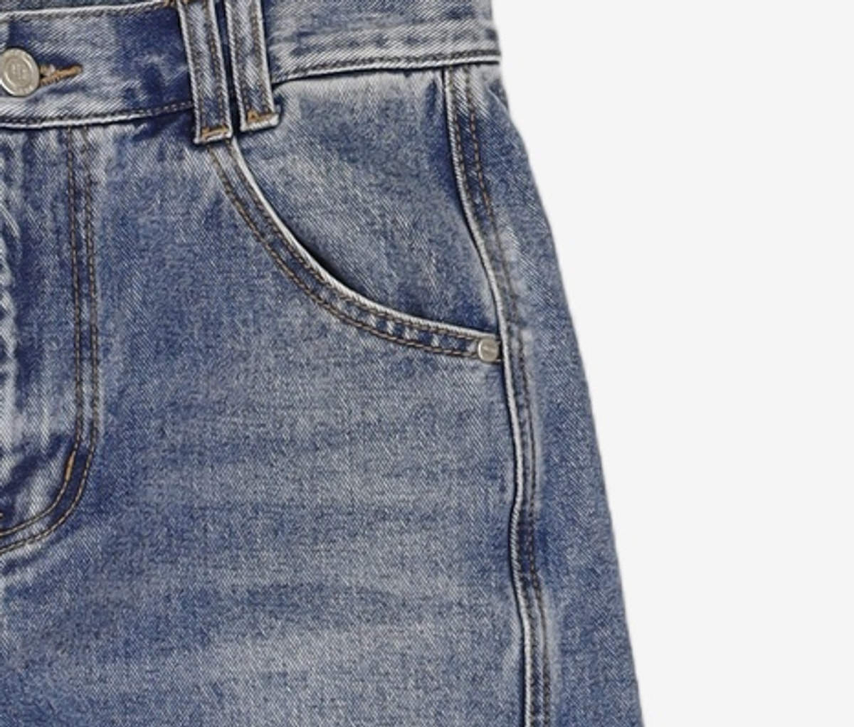 데케트(DECET) Curved Wide Jeans DCPT033Blue 28