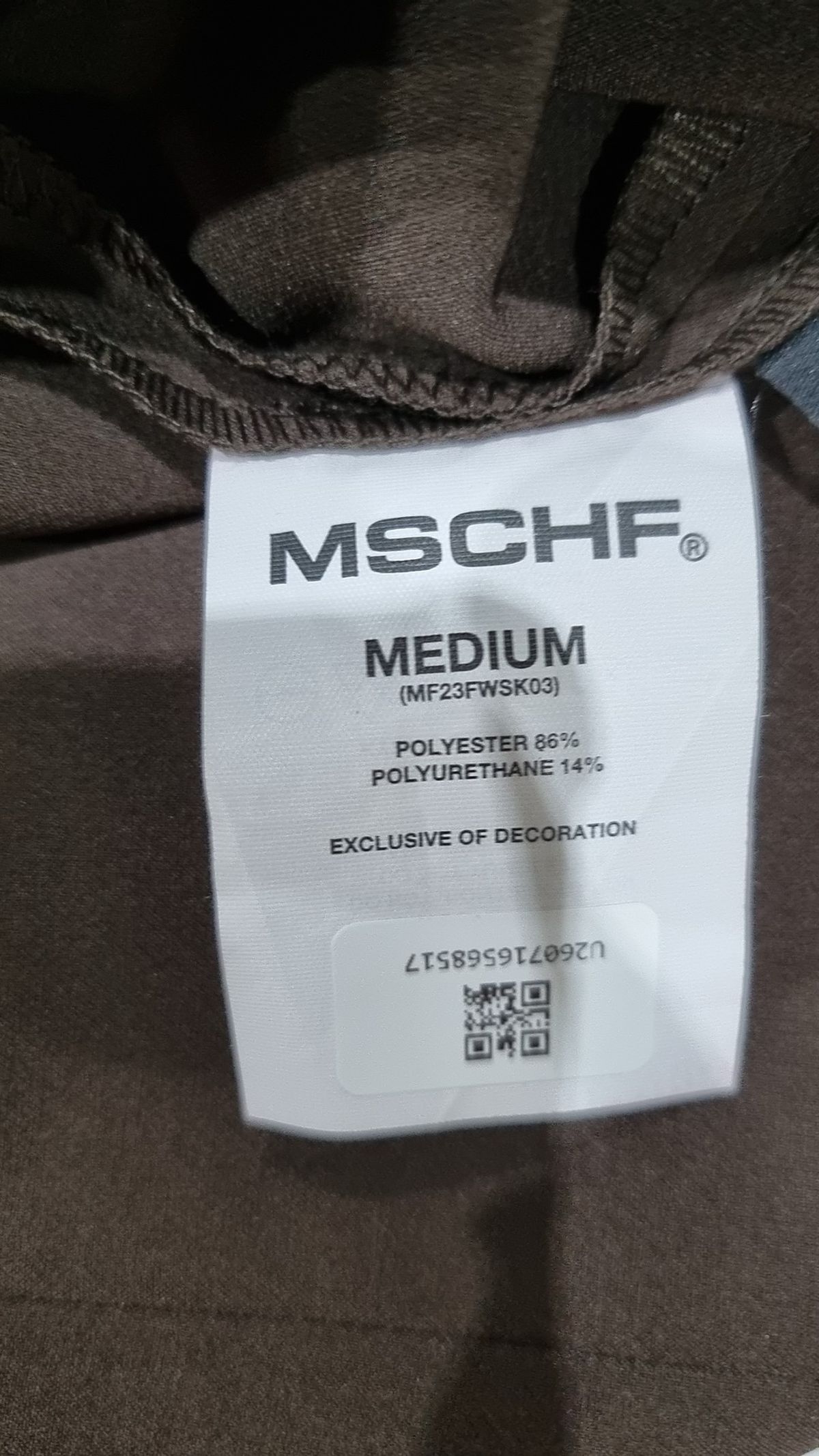 미스치프(MSCHF) 미니스커트 M