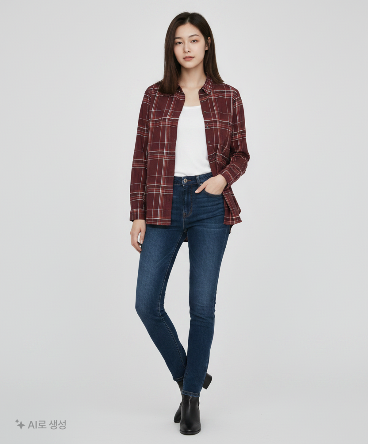 유니클로(UNIQLO) 캐주얼 셔츠 L