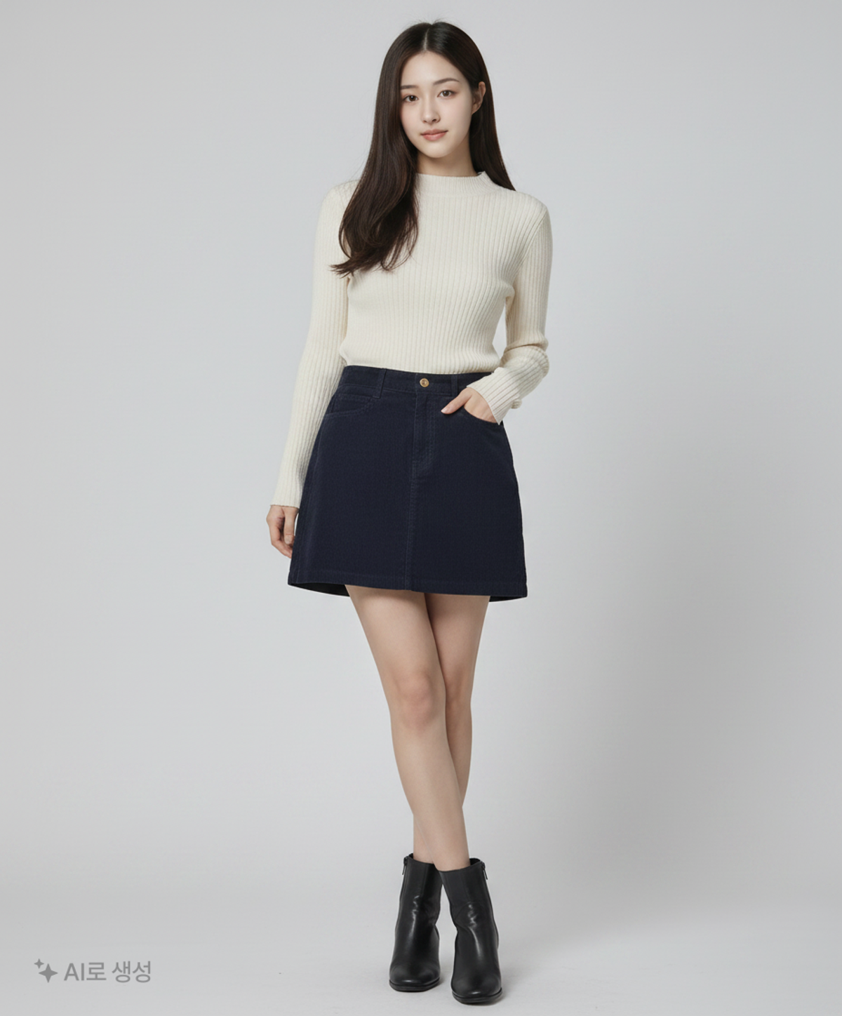 리(LEE) 미니스커트 S
