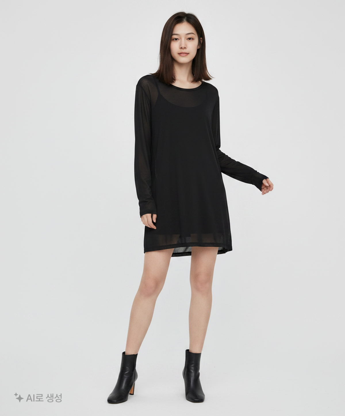 유니클로(UNIQLO) 미디 원피스 XL