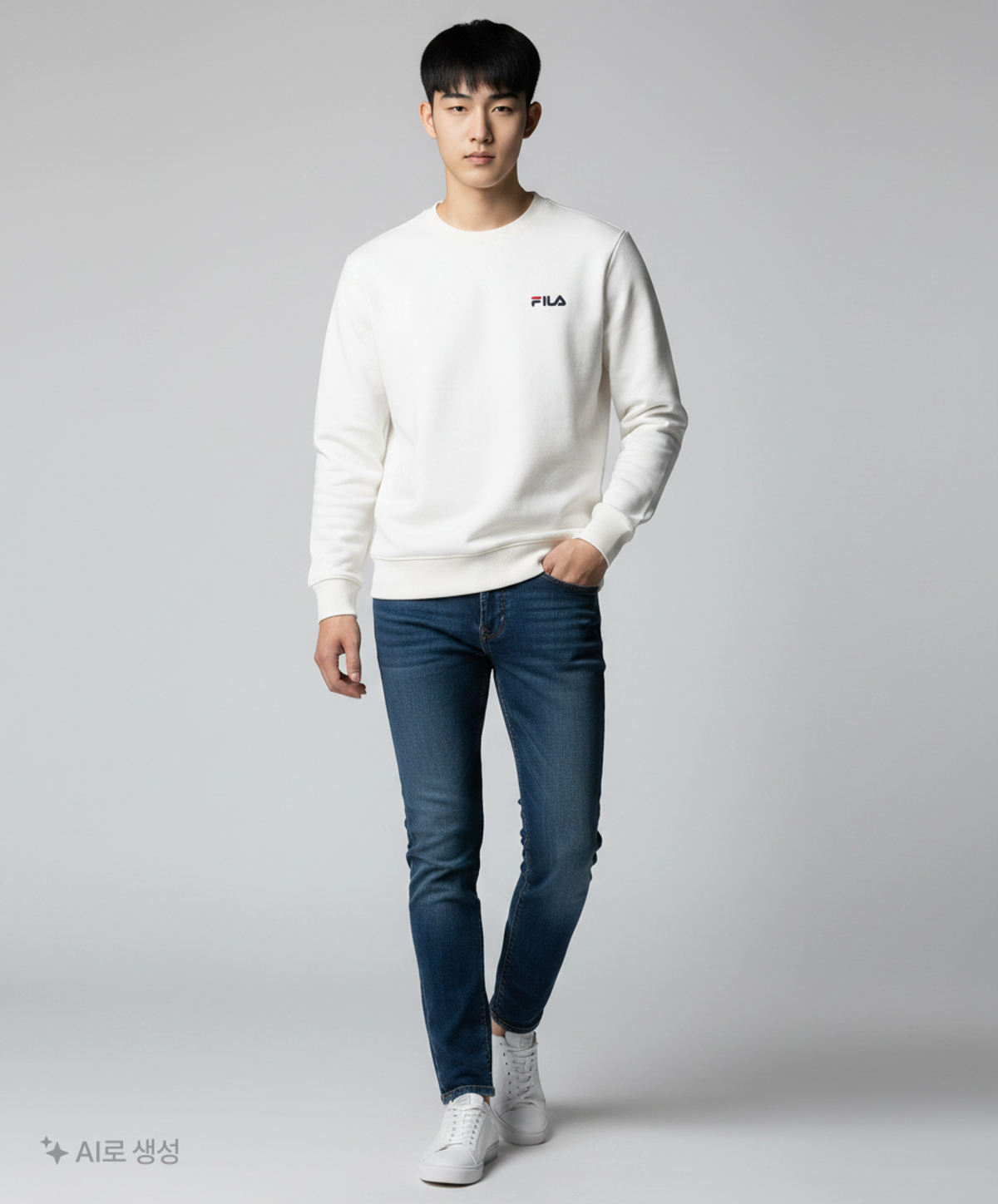 휠라(FILA) 맨투맨/스웨트셔츠 M