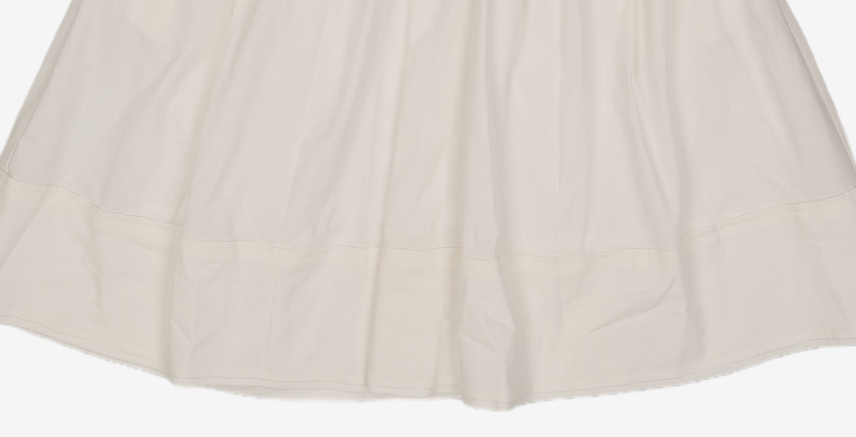 룩캐스트(LOOKAST) 아이보리 코라 퍼프 슬리브 미니 드레스 / IVORY CORA PUFF SLEEVE MINI DRESS M
