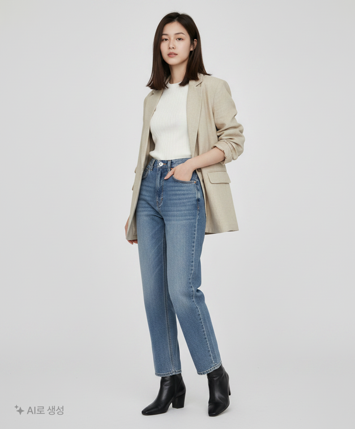 브랜디드(BRANDED) 청/데님 팬츠 1