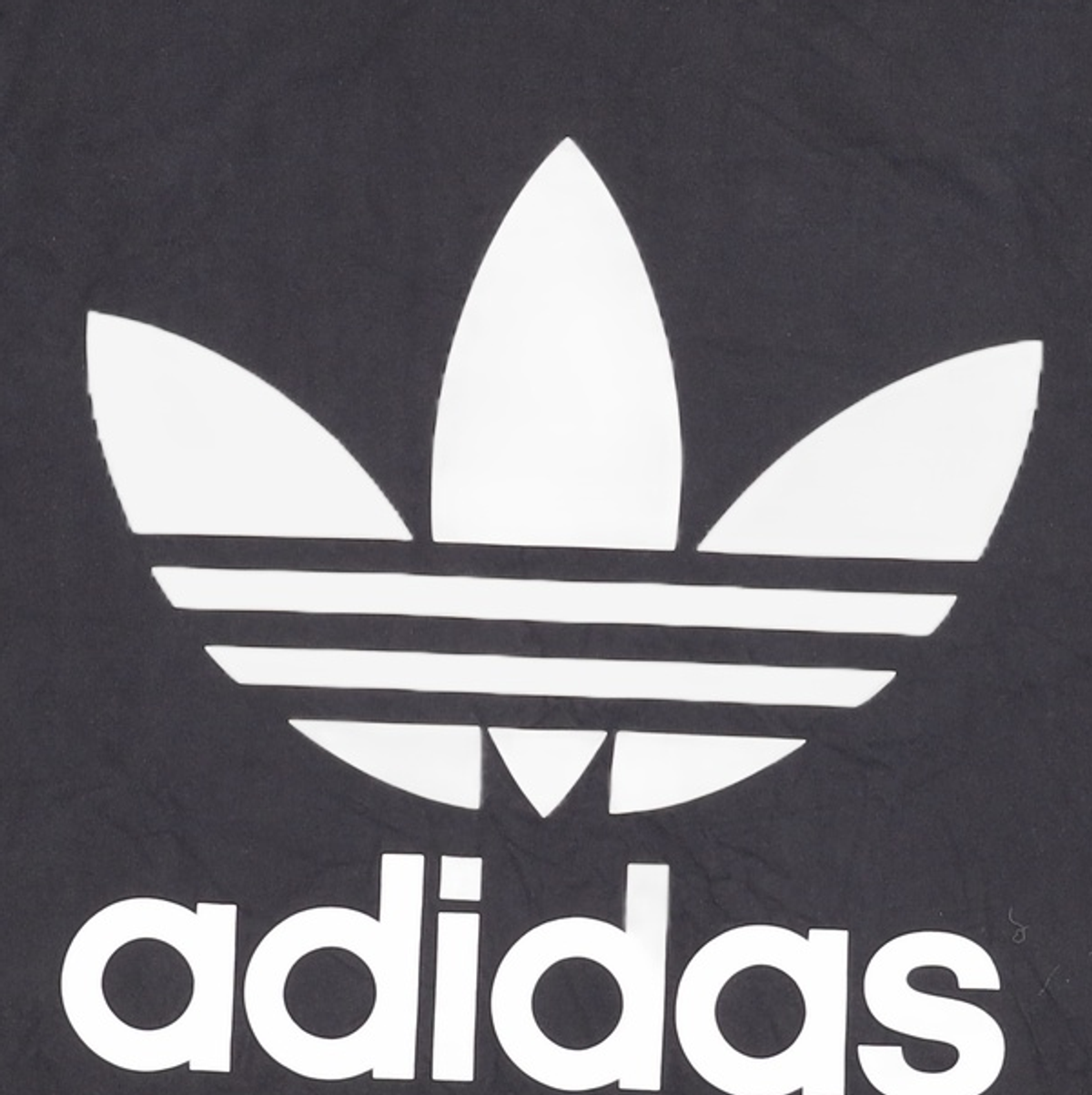 아디다스(ADIDAS) 오버사이즈 트레포일 티셔츠 - 블랙 / CW1211 XL