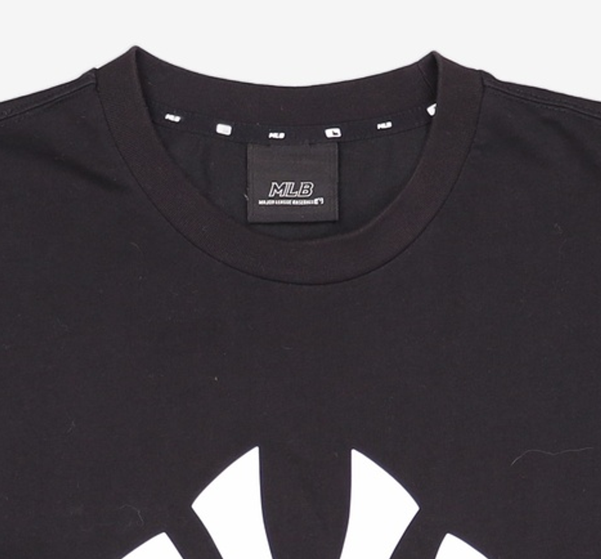 엠엘비(MLB) 빅로고 페이스 티셔츠 NY (BLACK) 105