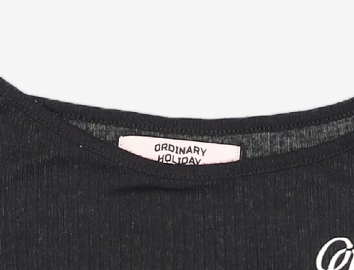 오디너리 홀리데이(ORDINARY HOLIDAY) 크롭탑트윈세트 CROP TOP TWIN SET FREE