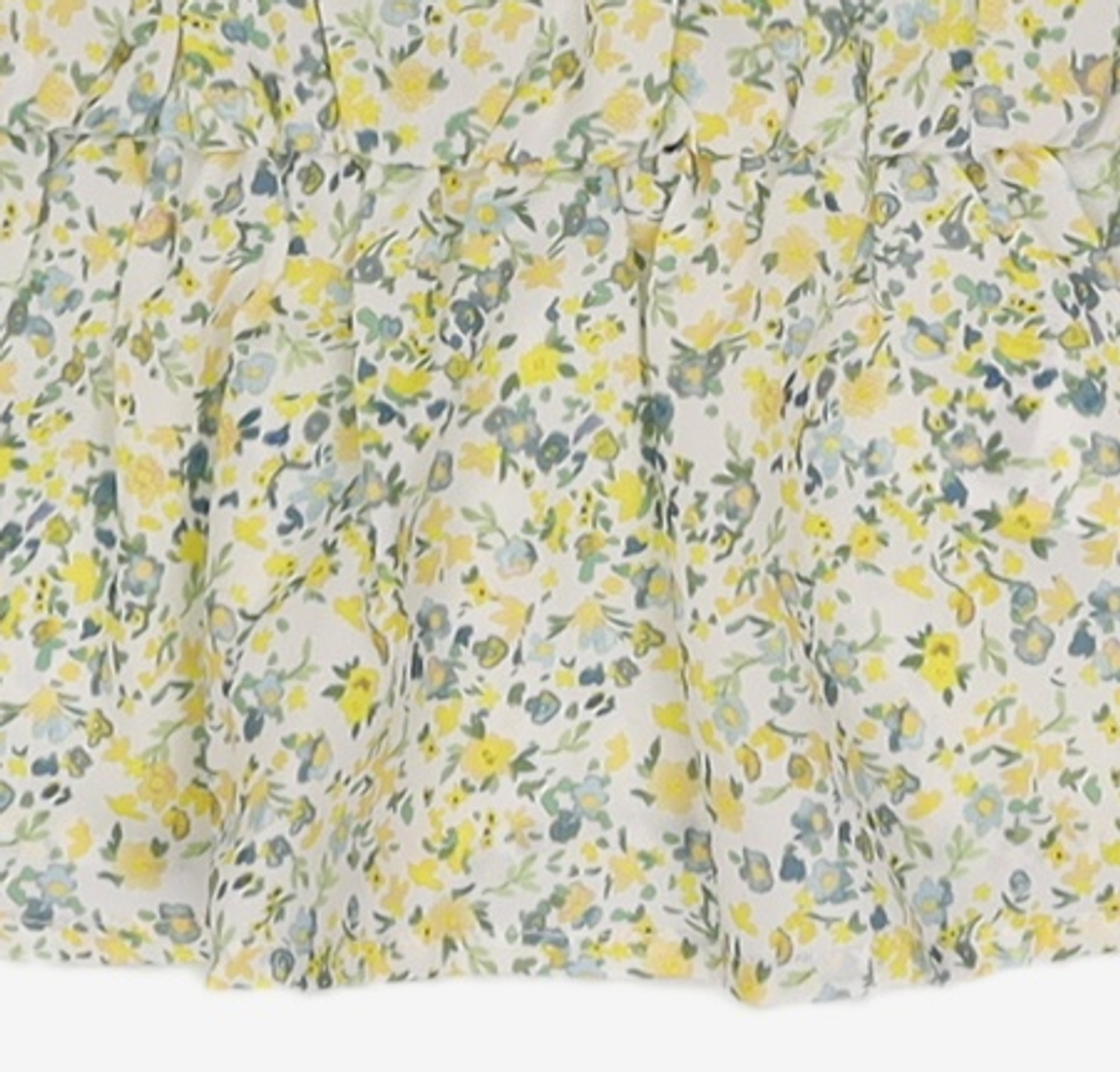 미쏘(MIXXO) 플라워 스퀘어넥 블라우스 MIWBWB517G S