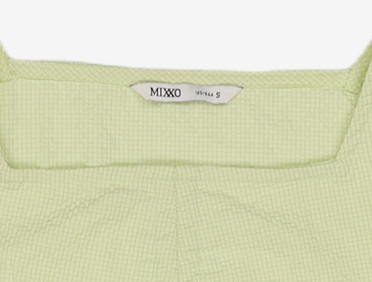 미쏘(MIXXO) [리오더]BWC523G리오더 미니프릴 크롭블라우스 MIWBWC70RG S