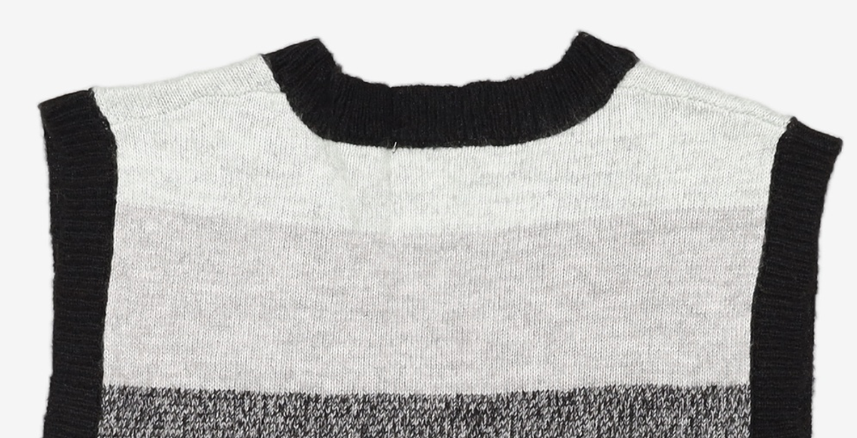 벌스원(VERSE ONE) ALPACA GRADIENT KNIT VEST MIXED COLOR