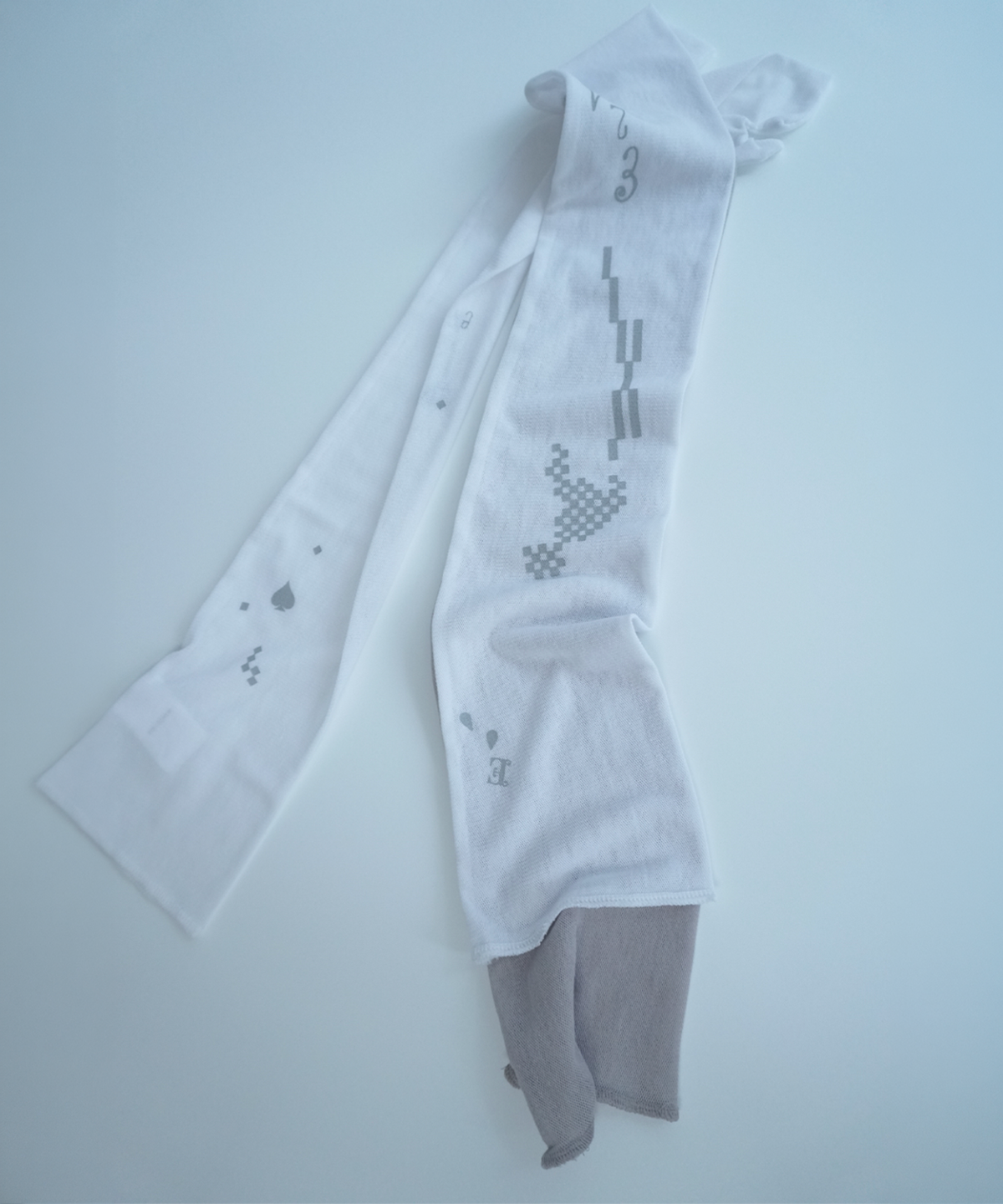 이스페이스(EEESPACE) Tabi Ti3e Knee Socks (White)