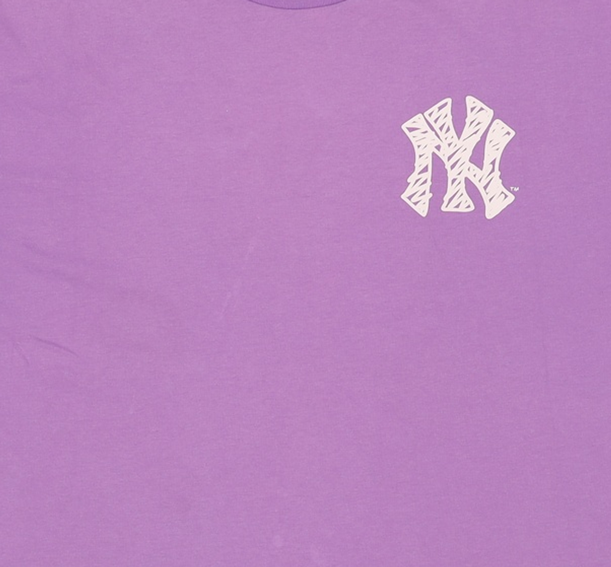 엠엘비(MLB) MLB LIKE 오버핏 티셔츠 NY (PURPLE) XL