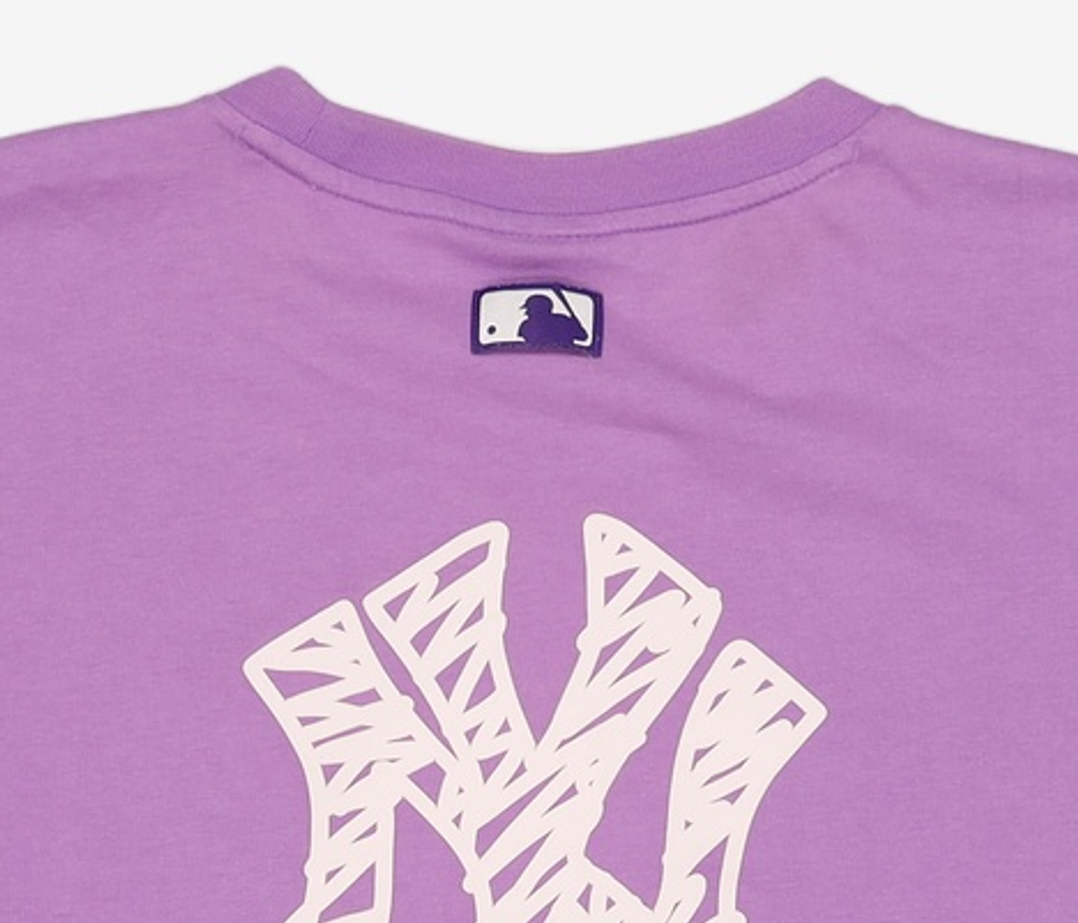 엠엘비(MLB) MLB LIKE 오버핏 티셔츠 NY (PURPLE) XL