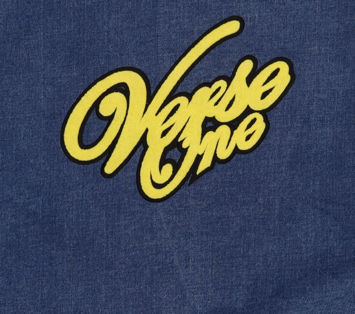 벌스원(VERSE ONE) PLUMERIA PATCHED FLEECE JACKET CREAM L