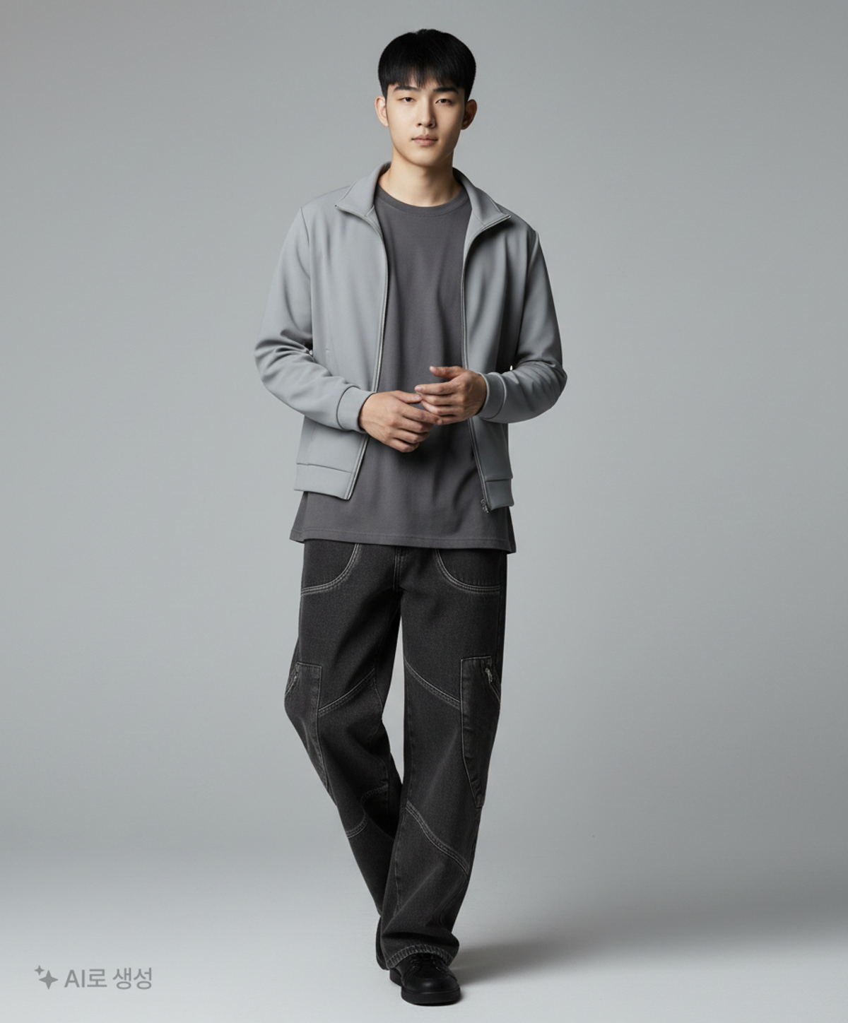 논플로어(NONFLOOR) 청/데님 팬츠 XL