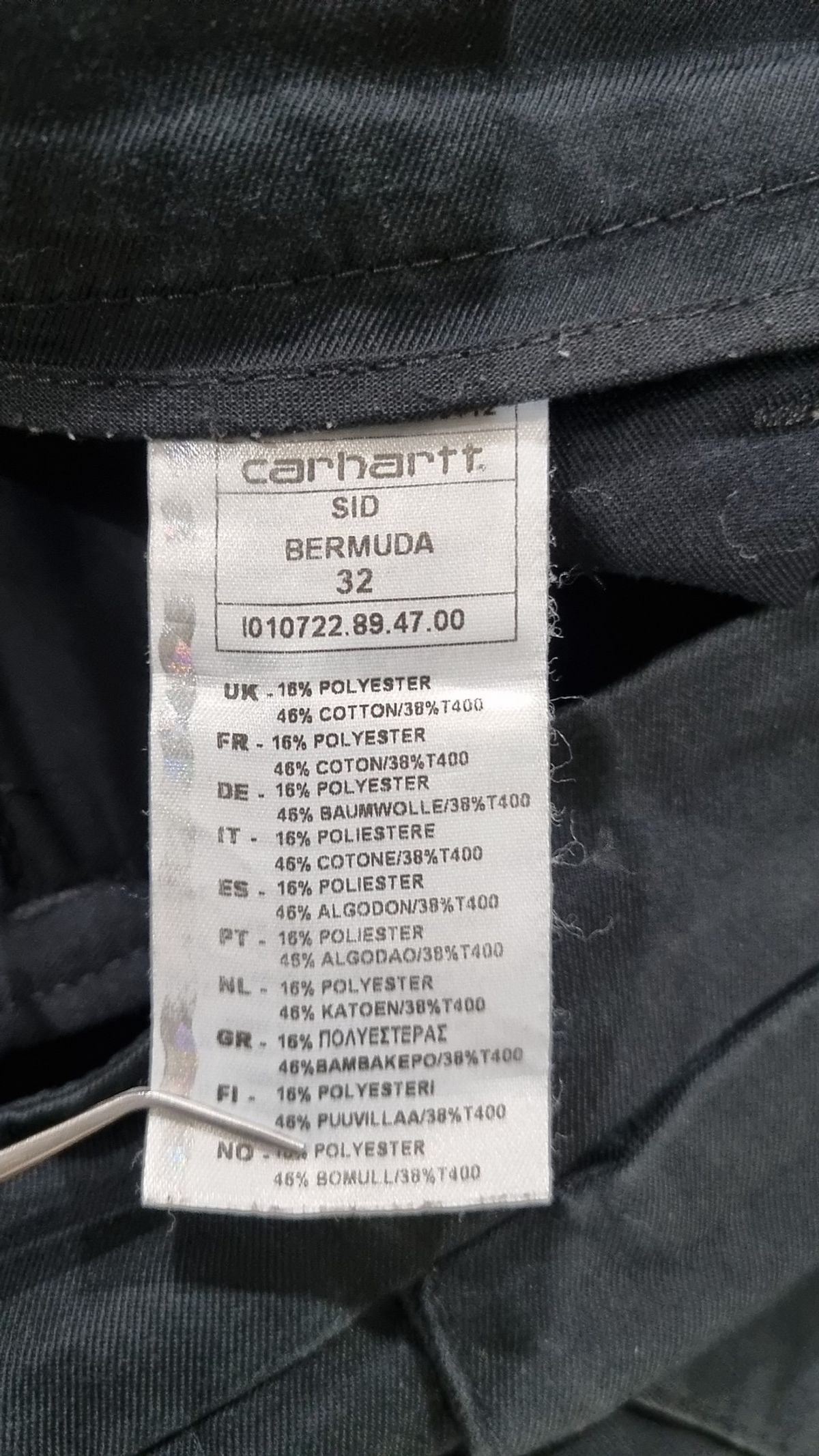 칼하트WIP(CARHARTT WIP) 숏팬츠 32
