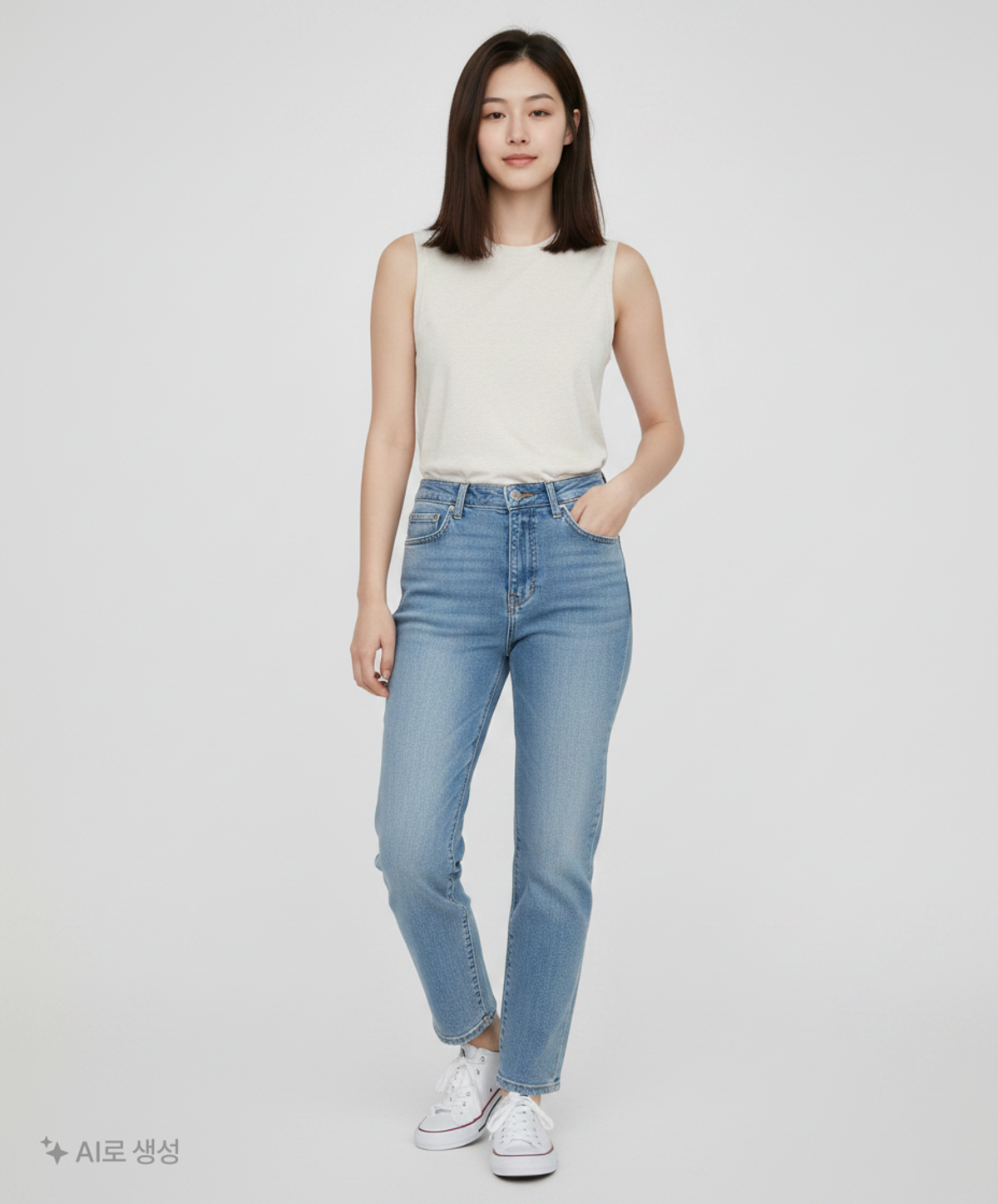 무신사 스탠다드(MUSINSA STANDARD) 나시/민소매 티셔츠 M