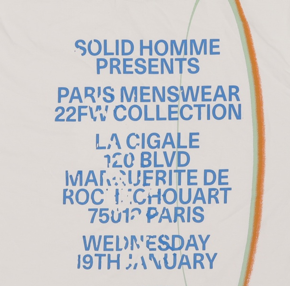 솔리드옴므(Solid Homme) 반소매 티셔츠 48