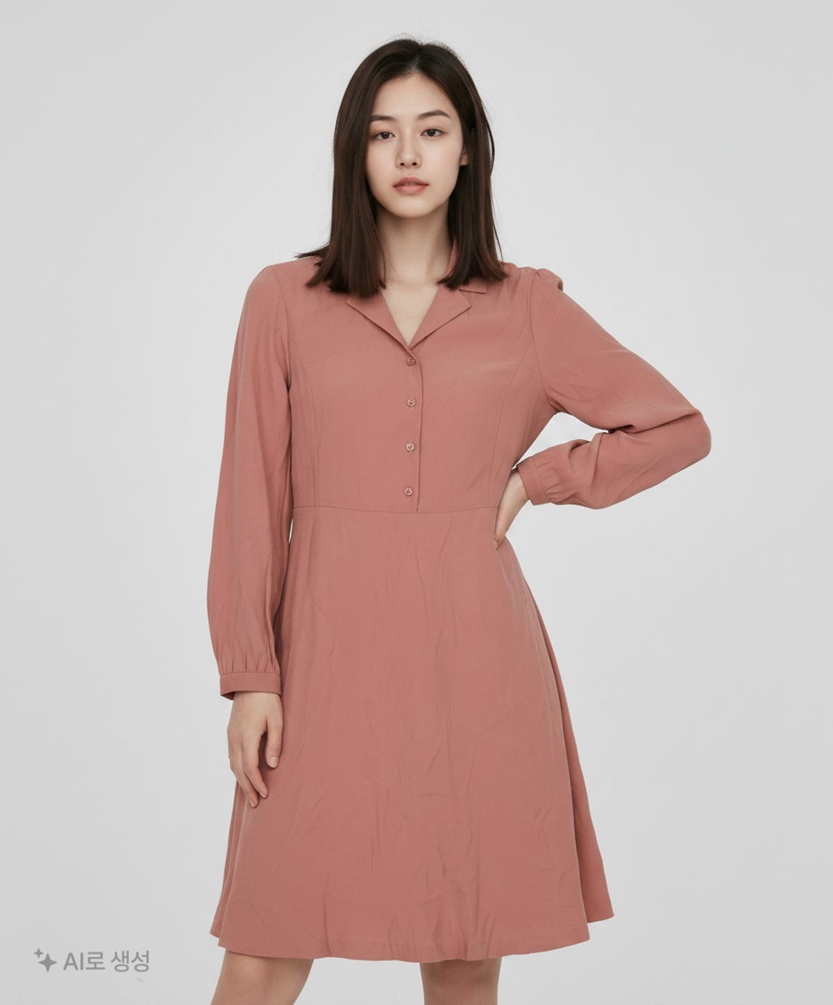 스파오(SPAO) 미디 원피스 M