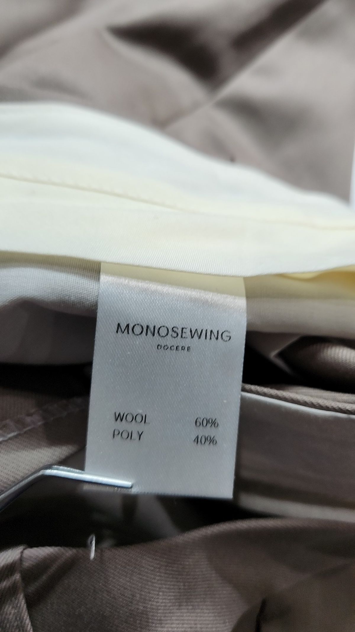 모노소잉(MONOSEWING) 슈트 팬츠/슬랙스 30