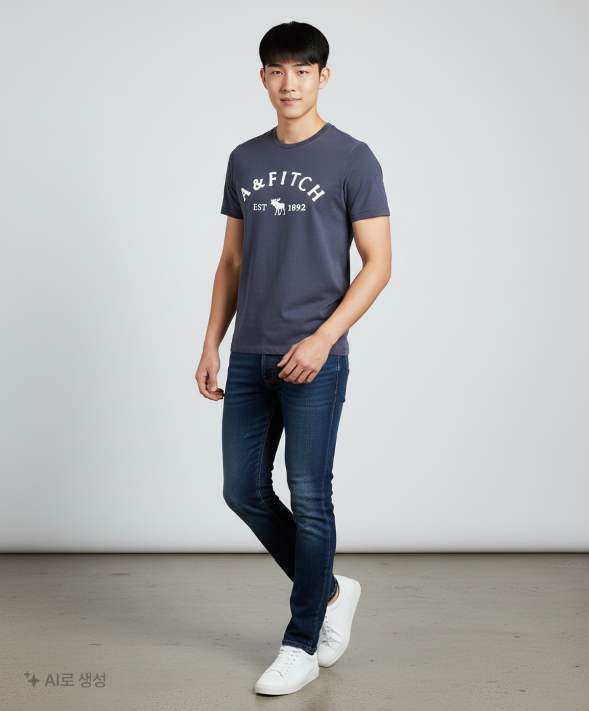 아베크롬비앤피치(ABERCROMBIE & FITCH) 반소매 티셔츠 L