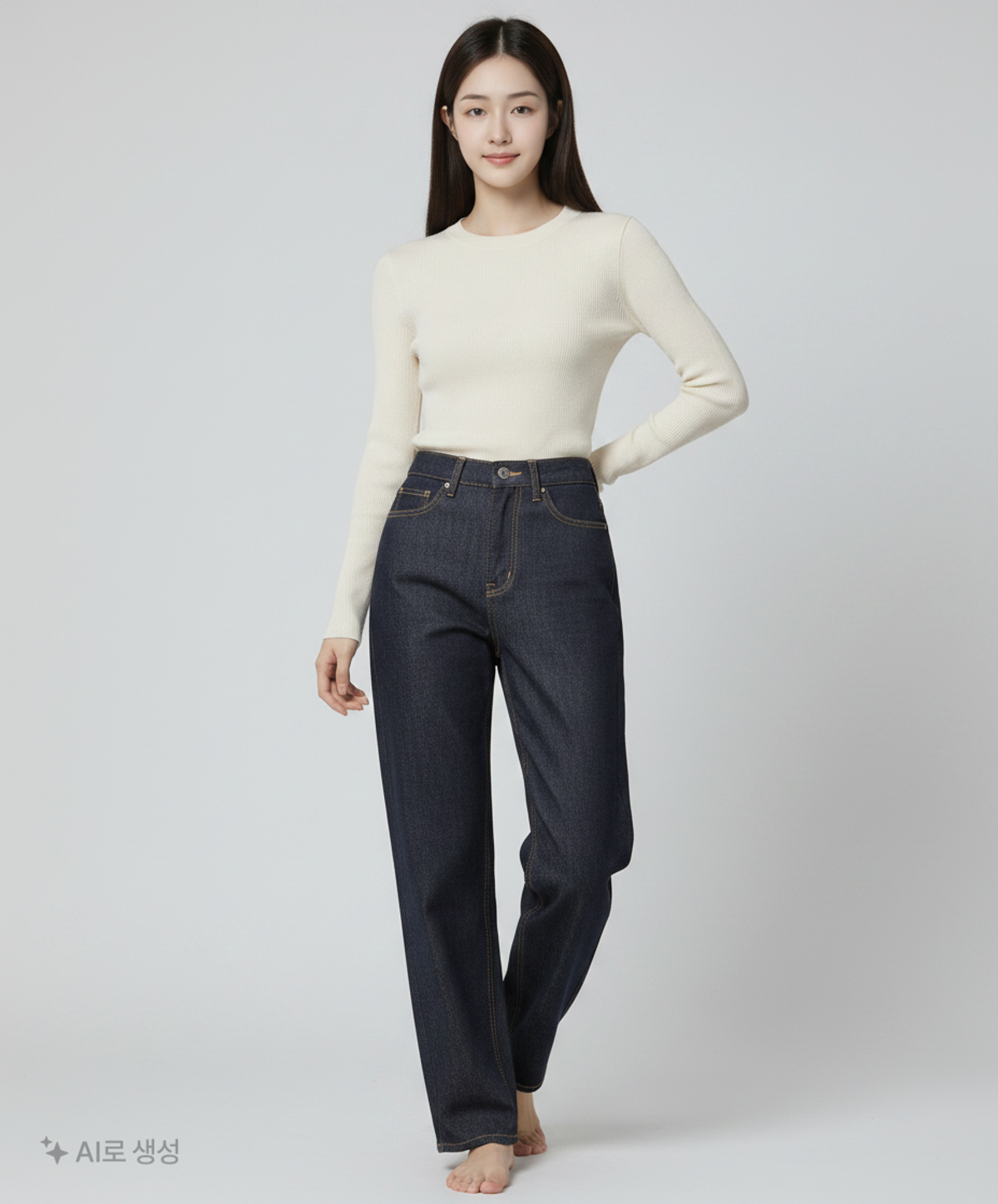 밀리언코르(MILLIONCOR) 청/데님 팬츠 3