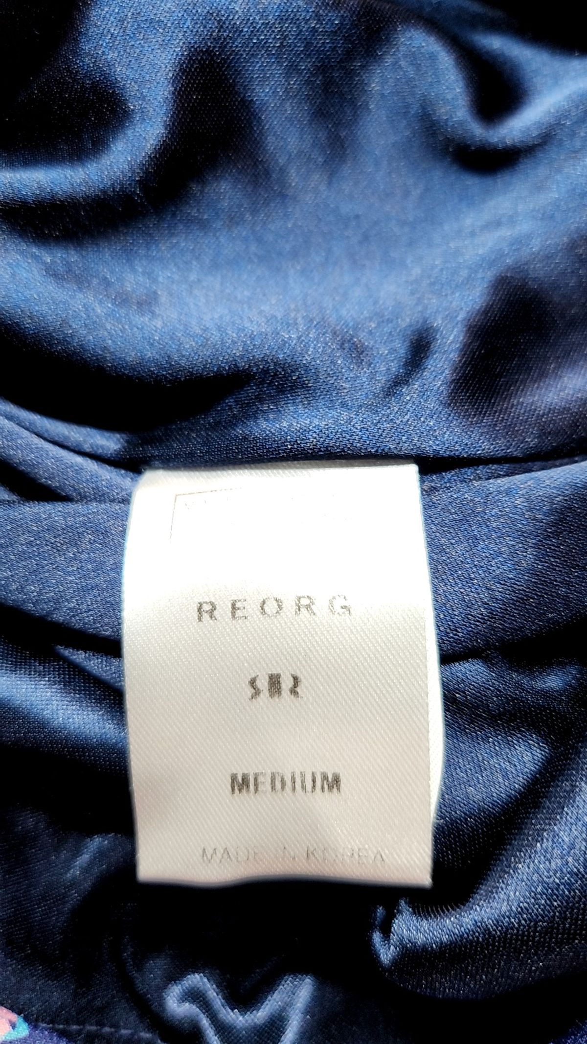 리올그(REORG) 미디 원피스 M