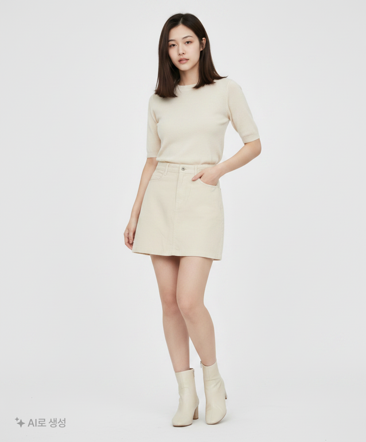 리(LEE) 미니스커트 S