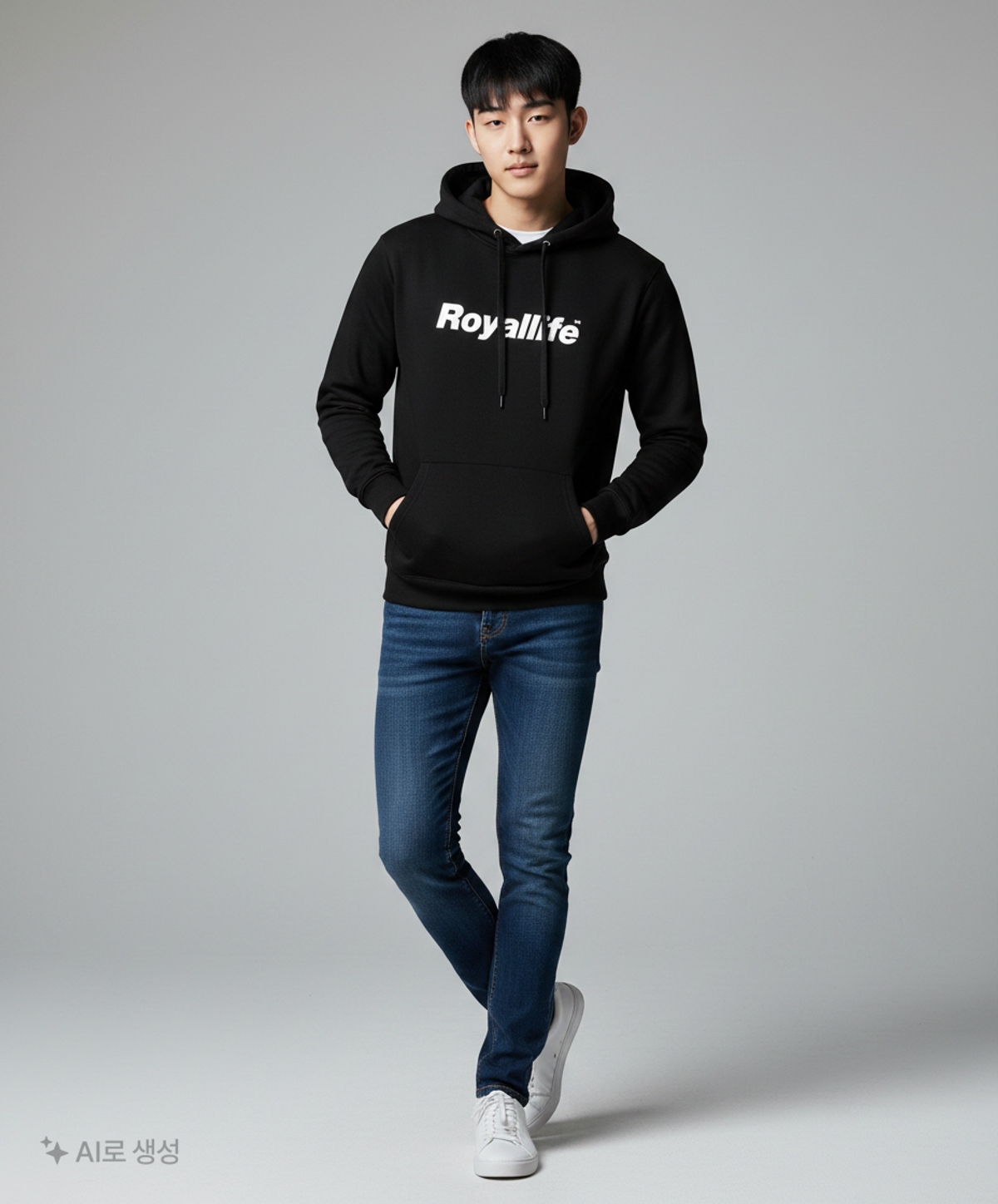 로얄라이프(ROYALLIFE) 후드 티셔츠 3